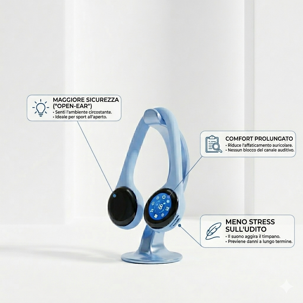 DeepRest™ | Cuscino Sonoro a Conduzione Ossea